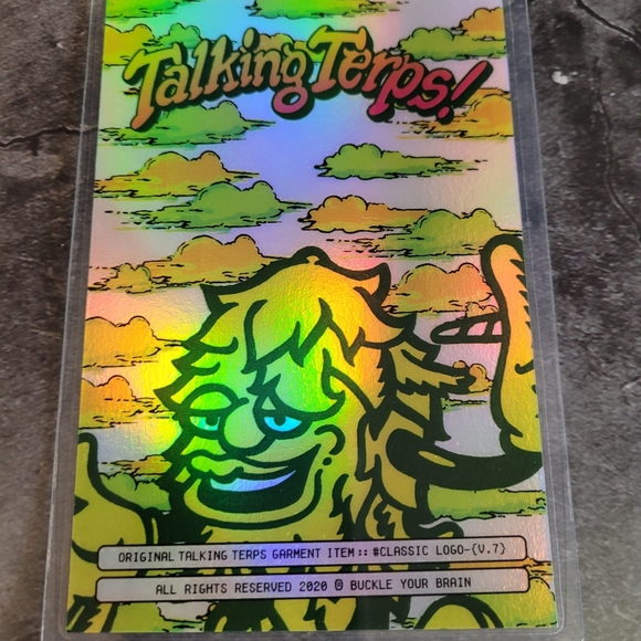 NWT Talking Terps Limited Edition Tee Number 313 Of 420 OG Logo V.7 Size L - Picture 8 of 11